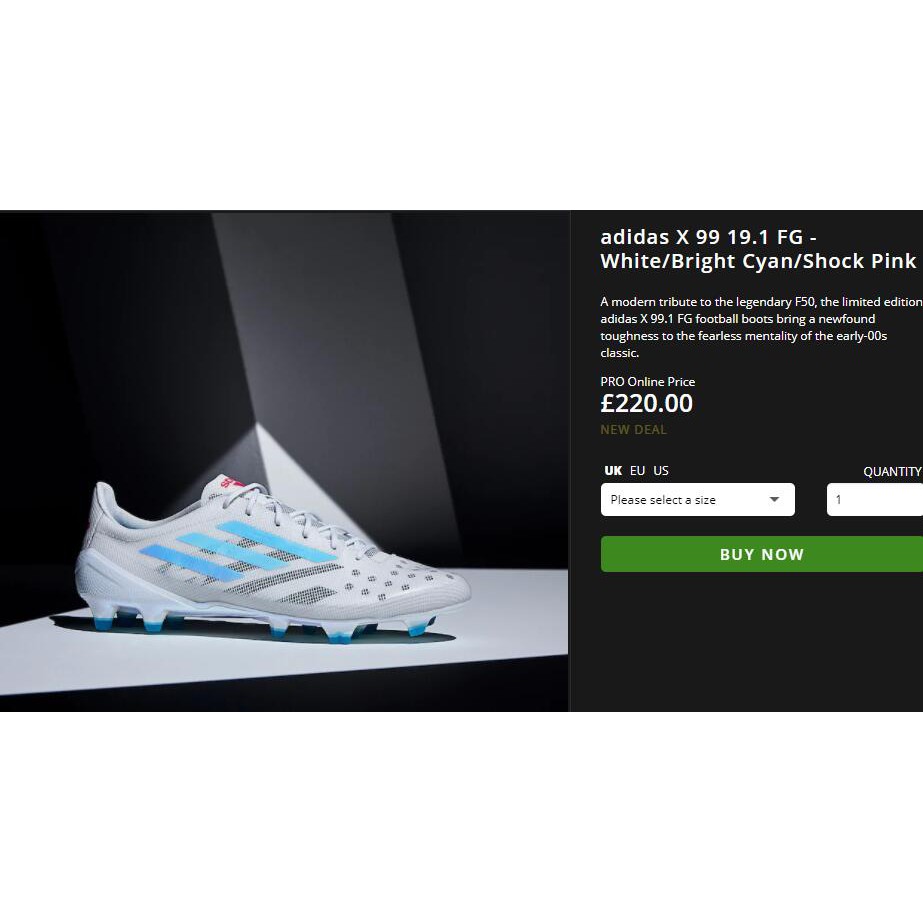 adidas x 99 19.1