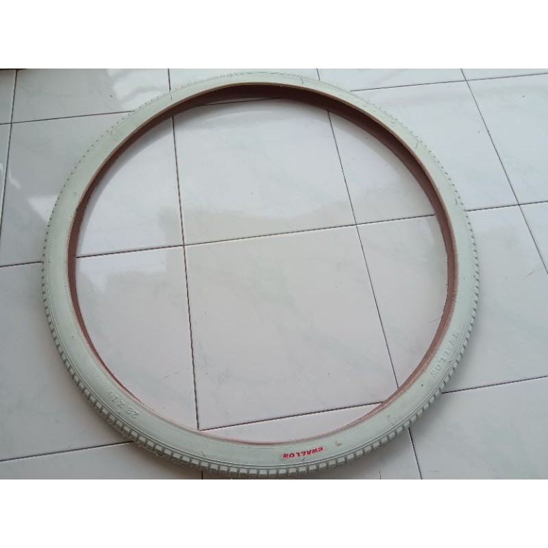 ban luar 28" sepeda onthel putih