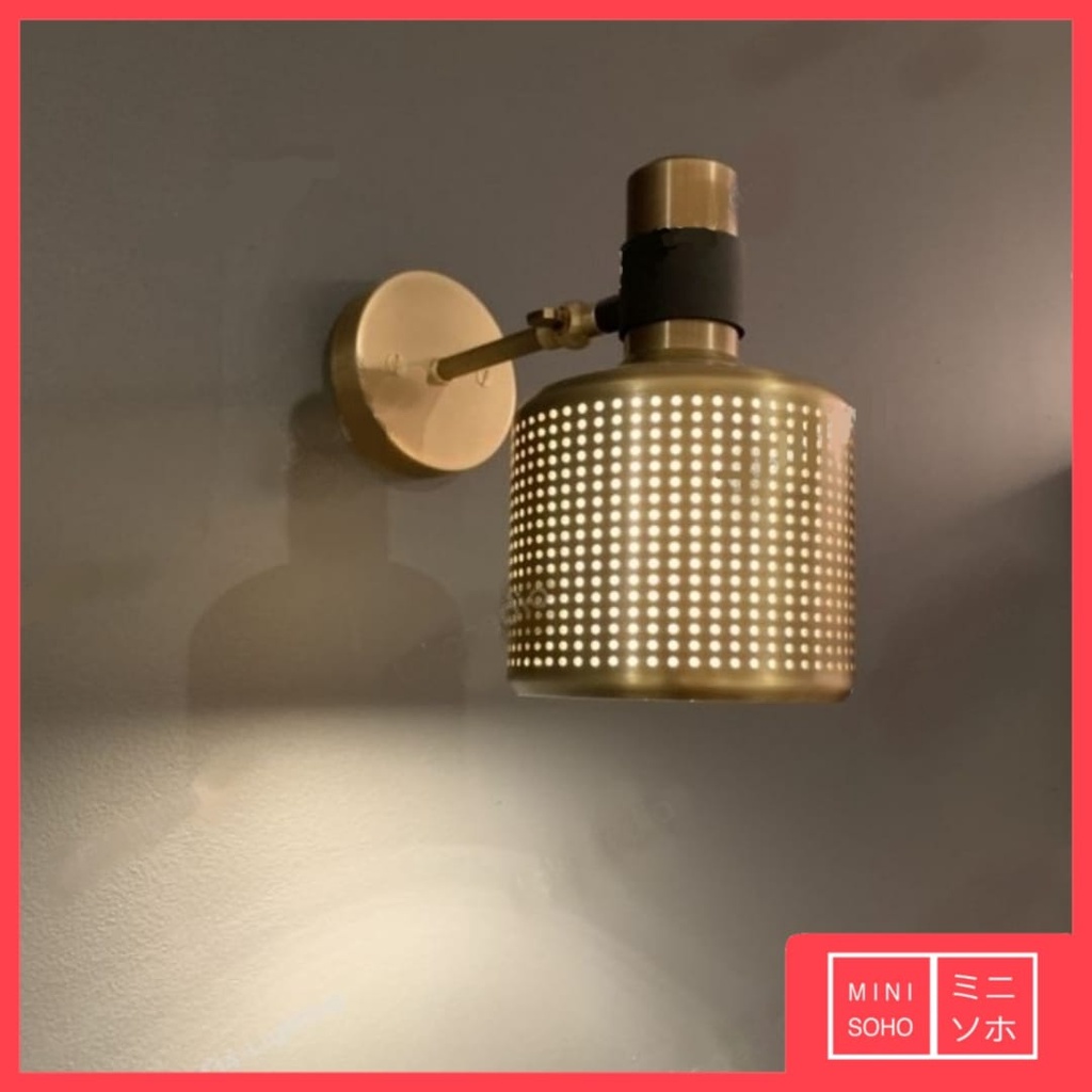 Lampu Dinding Hias Mewah Luxury Premium Minimalis Modern Rep AB Industrial Wall Lamp Nordic