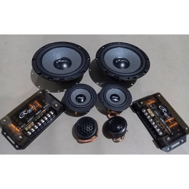 Speaker split component 3 way rogers roger's spk-3.18sx spk 3.18  318 sx by alpine