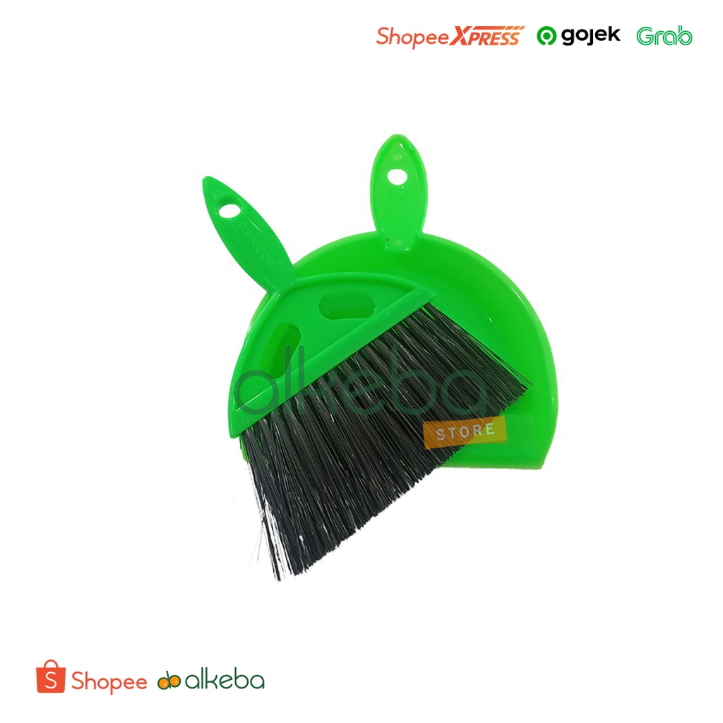 Sapu Mobil / Sapu kecil + Pengki Dragon / mini dustpan with broom