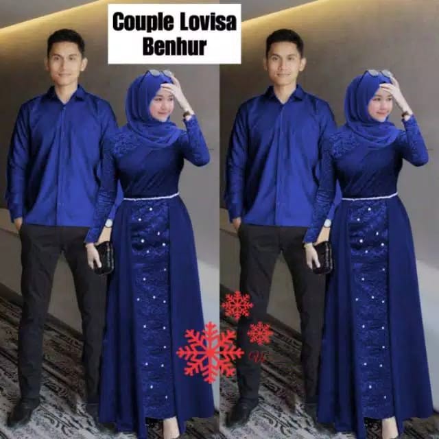 VGN COUPLE LOVISA TERBARU / COUPLE FASHION MUSLIM / COUPLE TERBAIK