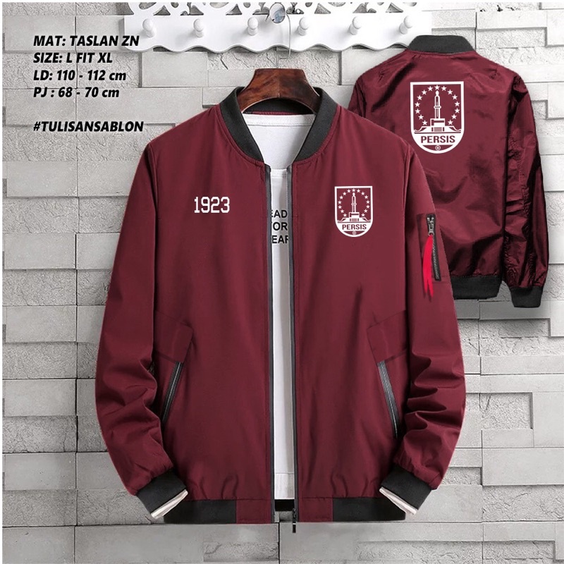 jaket bomber PERSIS SOLO // jaket bomber // jaket murah // jaket polos // jaket original