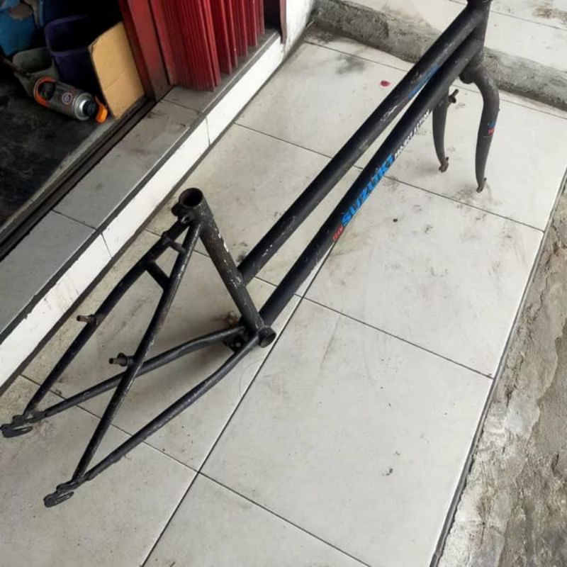 Frame sepeda 26 inch Suzuki tech 500 frame mtb vintage frame jadul