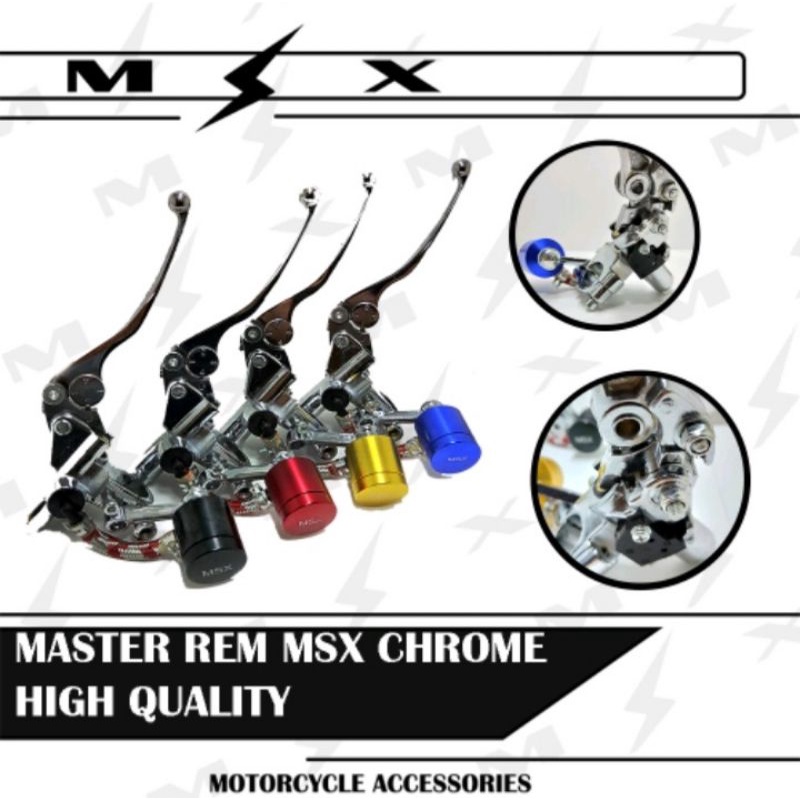 Master Rem Kanan Tabung CNC Universal Bebek Matic Sports Mio Jupiter Vega Vixion Supra FU MX