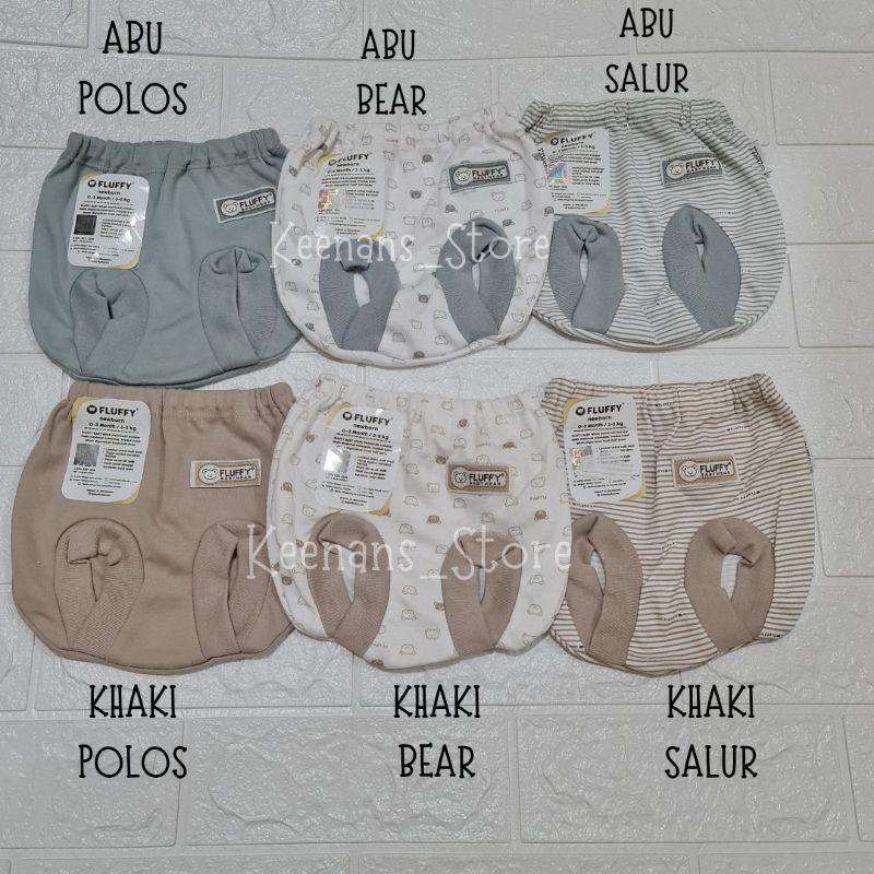 Fluffy Baby Wear Libby Baby Celana Pop Newborn 3-6 bln
