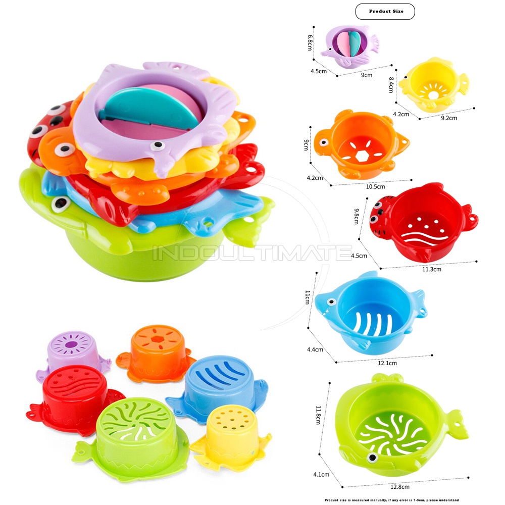 Set Mainan Air Shower Mainan Mandi Anak Bayi Balita TO-E02 Mainan Edukasi Anak Bath Toy