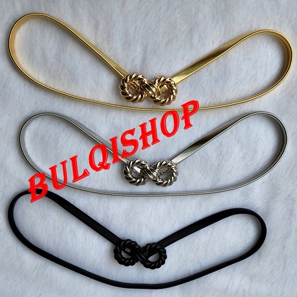 GESPER GAMIS SABUK IKAT PINGGANG ELASTIS WANITA WOMEN BELT DRESS TUNIK AKSESORIS FASHION KOREA