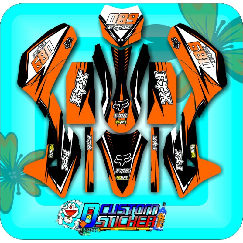 DECAL KLX GORDON DECAL KLX FULLBODI DECAL KLX DTRACKER DECAL KLX BF DECAL KLX TIPE S DECAL KLX TIPE 