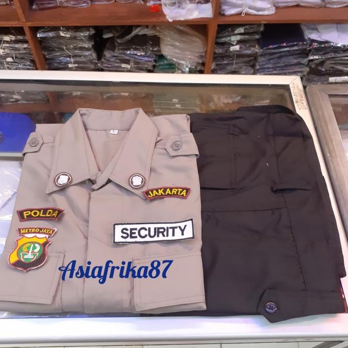 baju satpam security PDH terbaru plus upah jahit MURAH