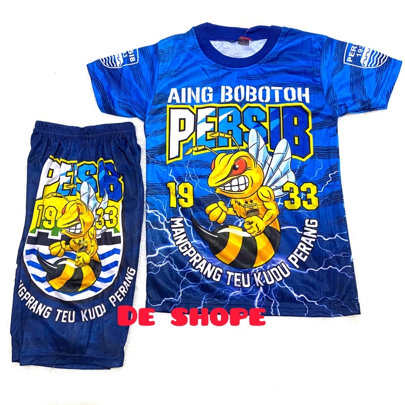 COD / SETELAN BAJU BOLA FULL PRINTING 4-11 TAHUN / BAJU BOLA LIGA 1 TERBARU / BAJU BOLA SUPORTER LIGA 1 / SETELAN ANAK PERSIB / KAOS BAJU BOLA ANAK LAKI LAKI TERMURAH