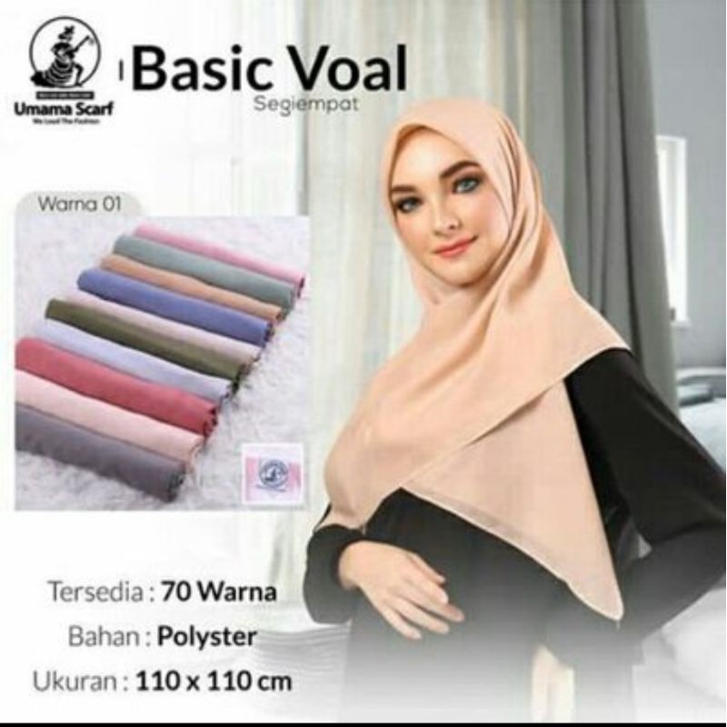 GROSIR JILBAB SEGI EMPAT 10PCS