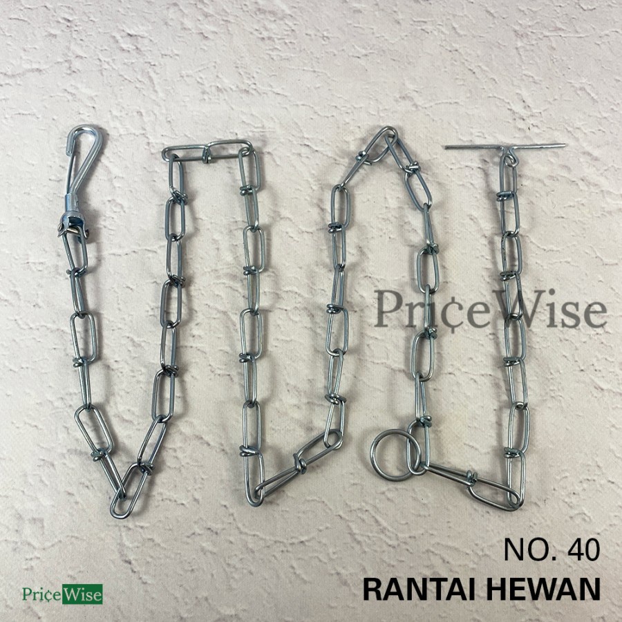 Rantai Hewan Nomor 40 / Rantai Anjing / Rantai Monyet