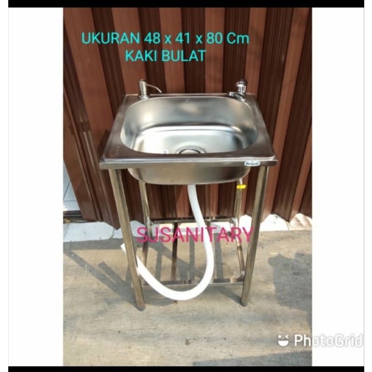 WASTAFEL PORTABLE LENGKAP KRAN