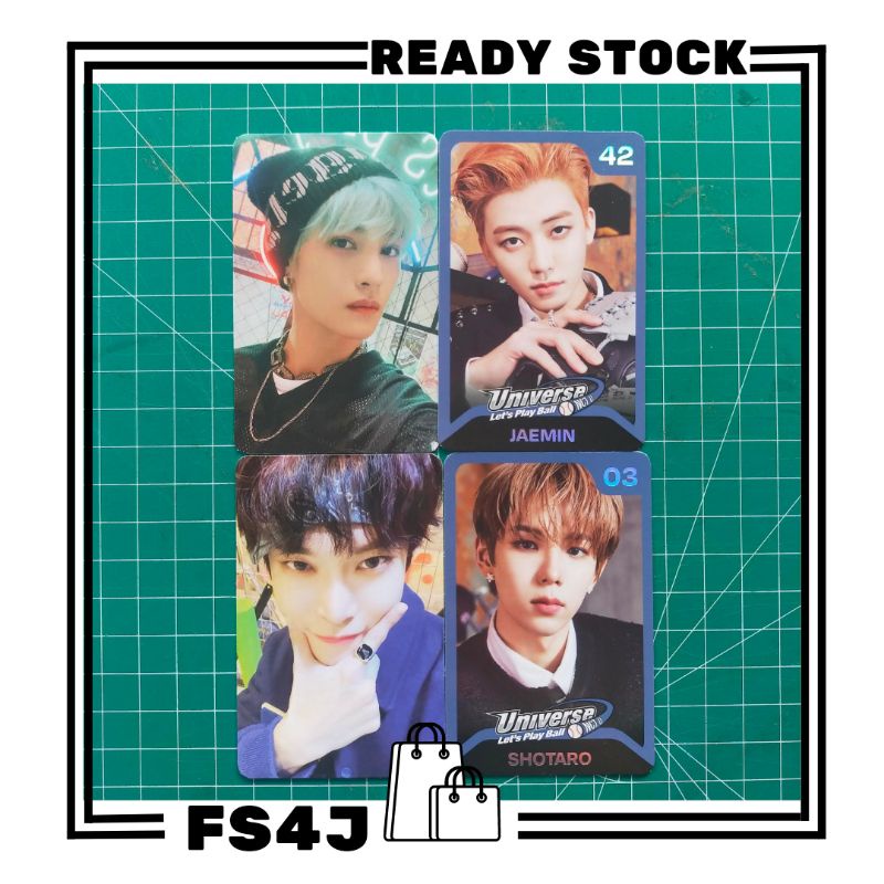 [Unsealed] Trading Card NCT U Universe Lets Play Ball (Doyoung Shotaro Jaemin Yangyang)