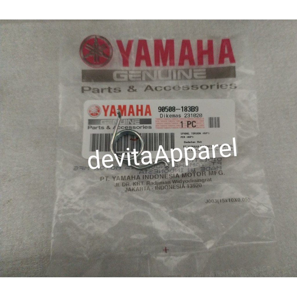 PER FOOTSTEP SPRING TORSION VIXION OLD VIXION NVA NVL VIXION R ORI YAMAHA 90508-183B9