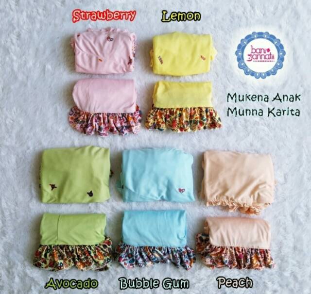 Mukena anak Munna Karita