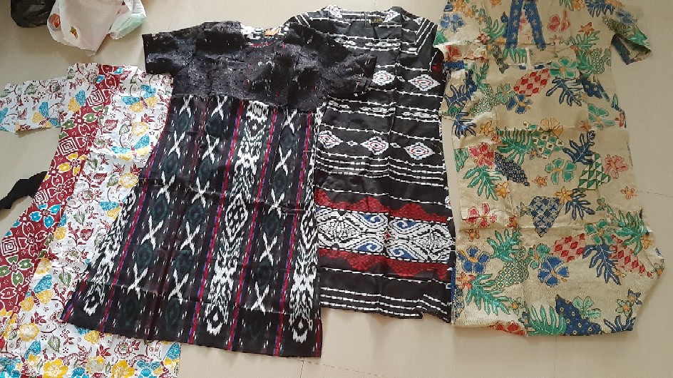 Dress Batik Tunik Songket