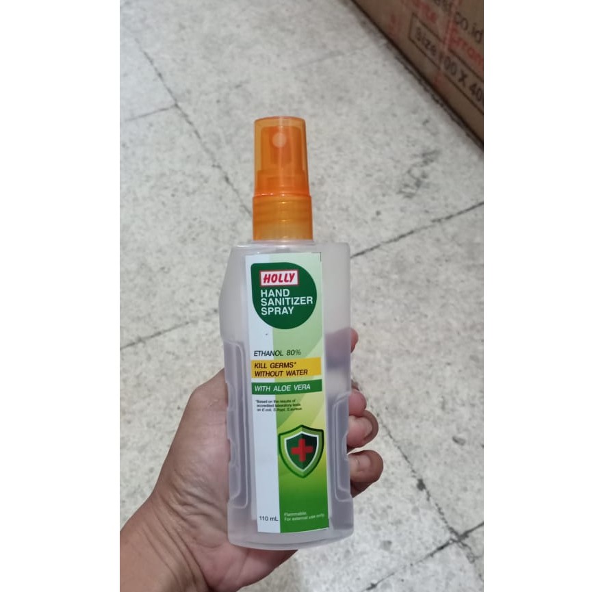 HOLLY HAND SANITIZER SPRAY 110 ML @MJ