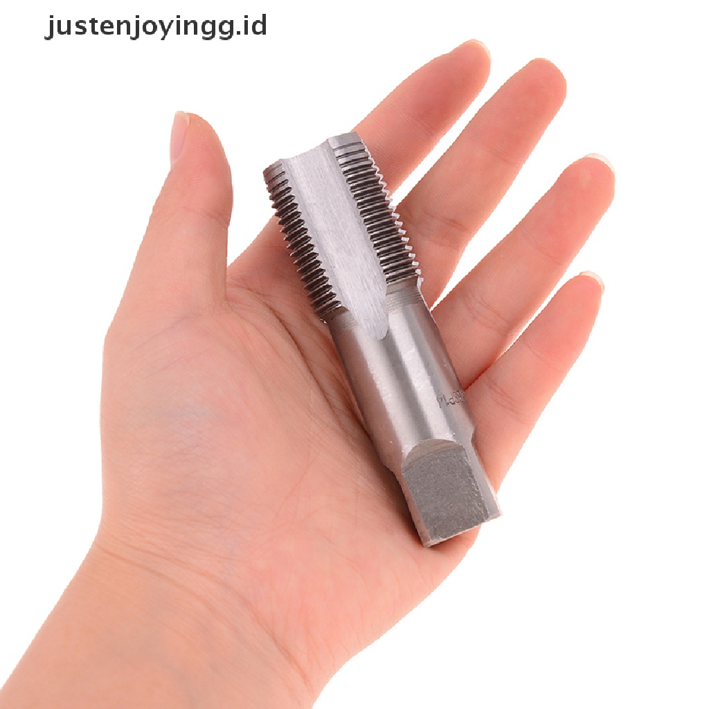 // justenjoyingg.id // G1/8 1/4 3/8 1/2 3/4 HSS Taper Pipe Tap BSP Metal Screw Thread Cutting Tool ~