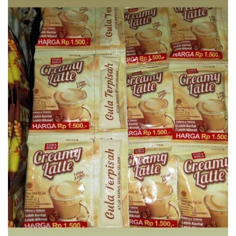 Torabika Creamy Latte 10 x 25gr