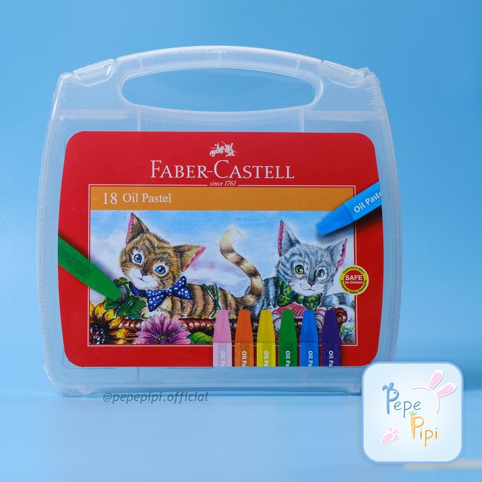 

Ready Hemat Crayon Faber Castell Hexagonal Transparan Oil Pastel Krayon Mewarnai Crayons Color Colour + Box