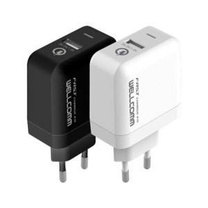 Charger Adaptor USB Wellcomm Fast Charge 3.0