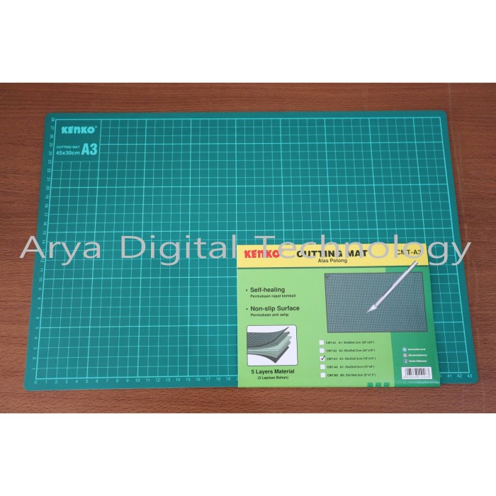 

kertas-pemotong- cutting mat pad a3 cutter work kenko alas potong murah bagus original -pemotong-