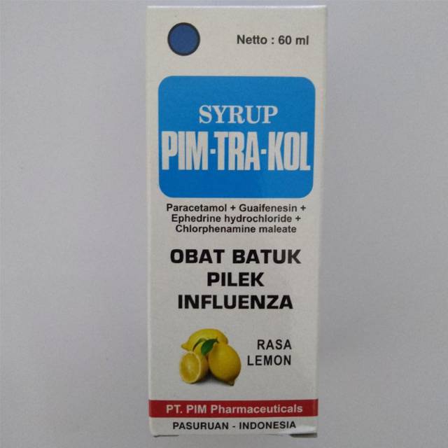 

PimTraKol Sirup Rasa Lemon 60 ml