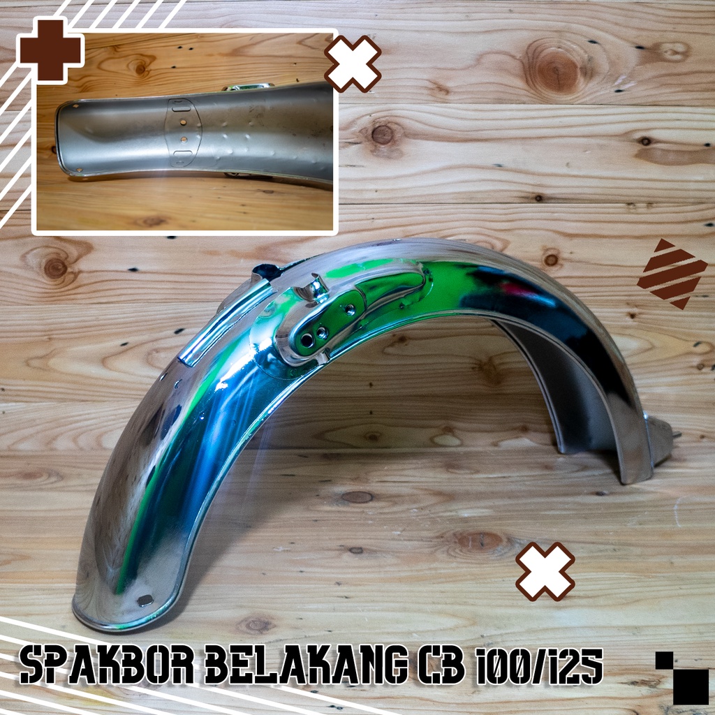 spakbor slebor belakang honda cb 125 tristar