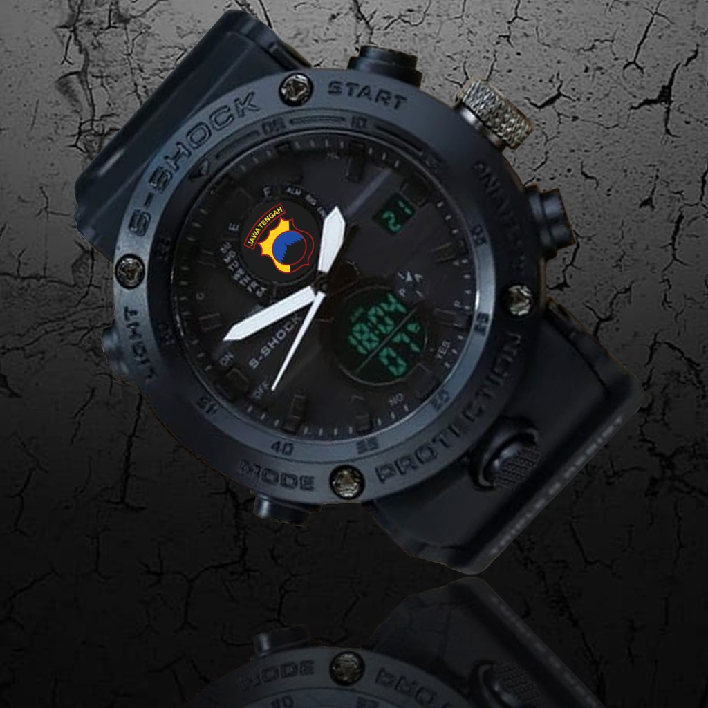 (WATER RESIST) Jam Tangan POLDA JAWA TENGAH DT - EXCLUSIVE