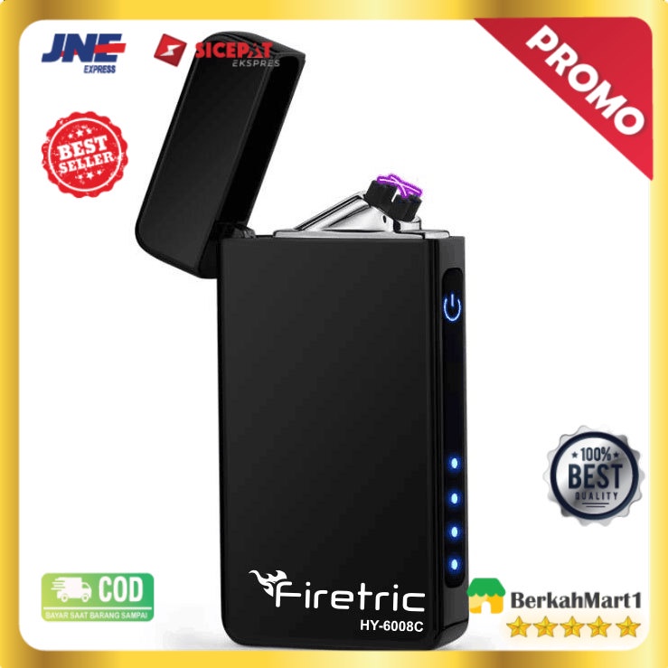 Korek Api Elektrik Double Pulse Plasma Arc Lighter - HY-6008C