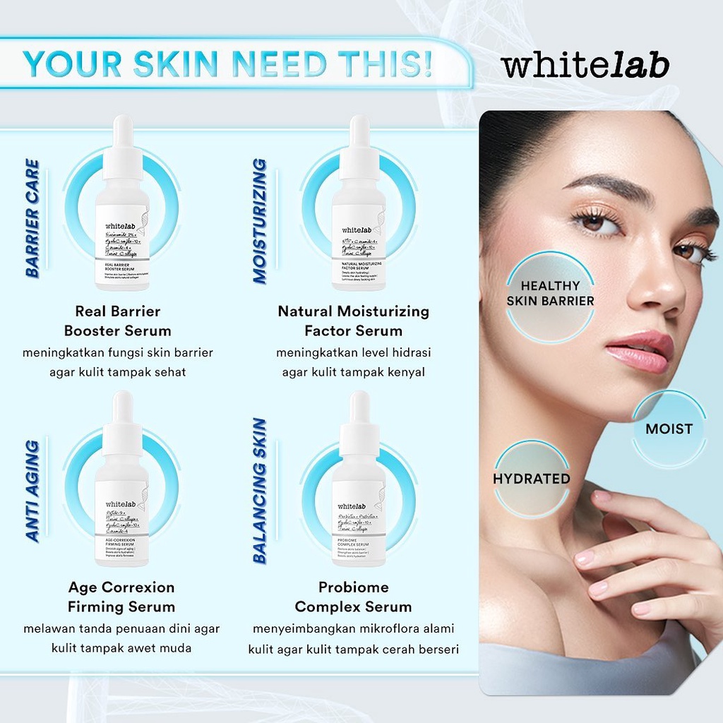 Whitelab Serum Series (15ml/20ml) Probiome/Age Correxion/