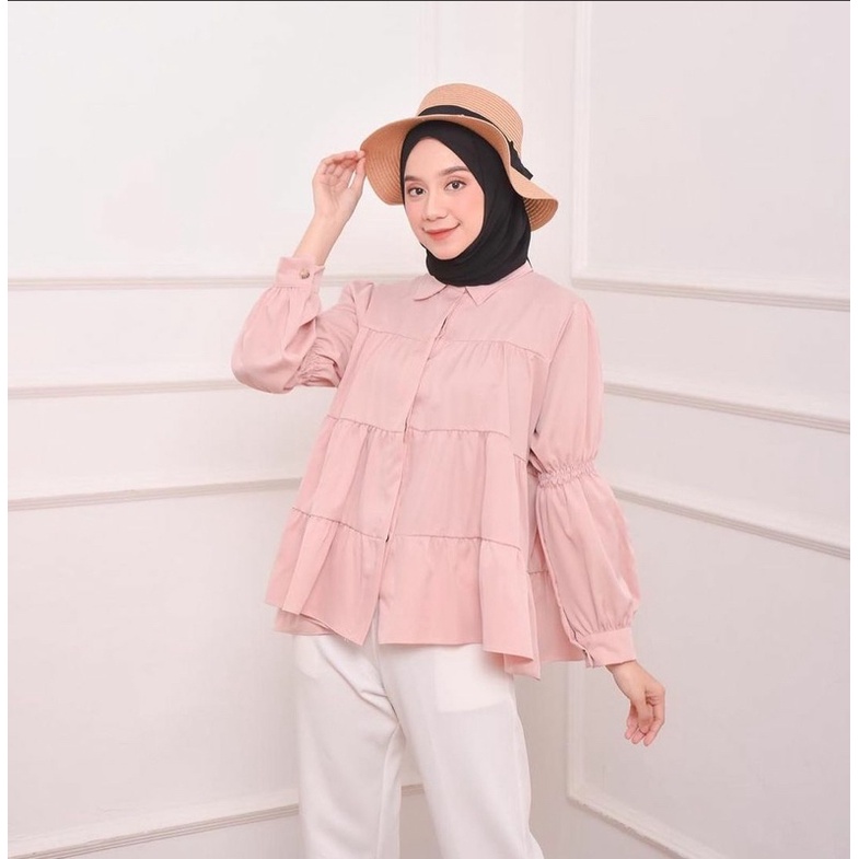 (MGA) BLOUSE SOSIELA REMPEL DAILY BUSUI MOSCREPE