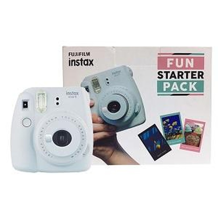 FUJIFILM Instax Mini 9 Fun Starter Pack - Lime Green