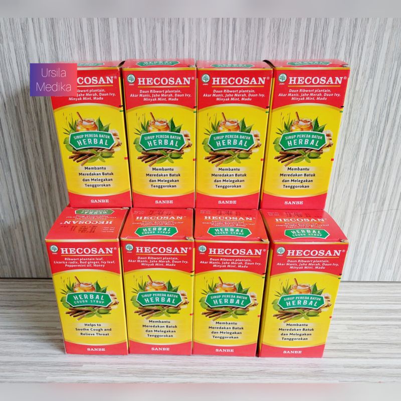 Hecosan Sirup 120ml | Obat batuk Sirup | OBH syr