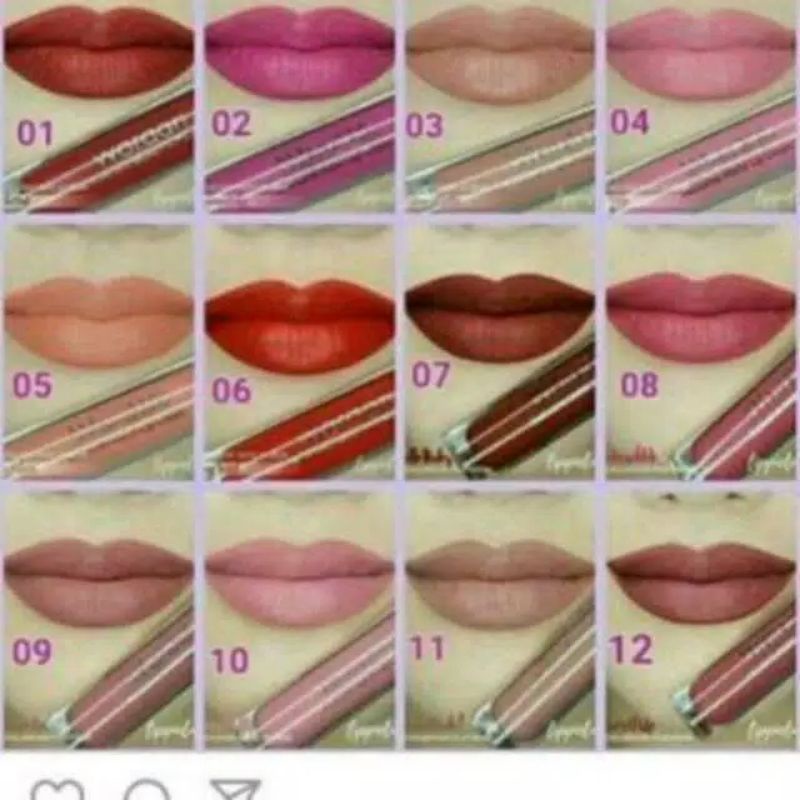 wardah lipcream/lipcream murah/original/Bisa cod
