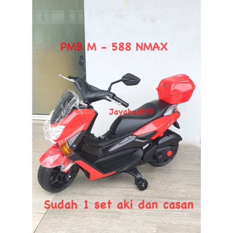 MOTOR AKI ANAK pmb M588 RAID NMAX MURAH MAINAN ANAK AKI