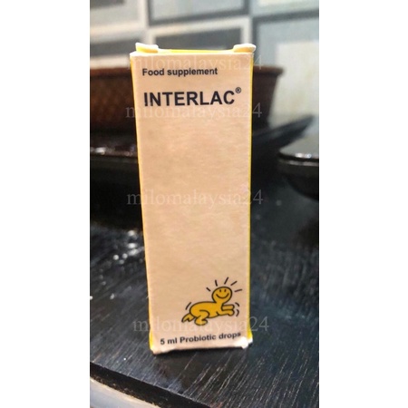 Interlac drop 5ml interlac probiotic biogaia