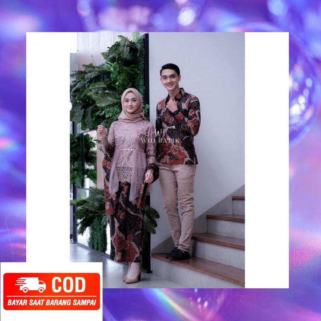 SET BATIK COUPLE FANI DEWASA || BRUKAT PREMIUM COUPLE REMAJA DEWASA MODERN II COUPLE WISUDA LAMARAN 