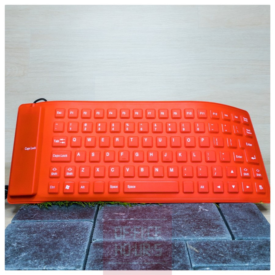 Keyboard Fleksibel USB - Flexible Keyboard USB