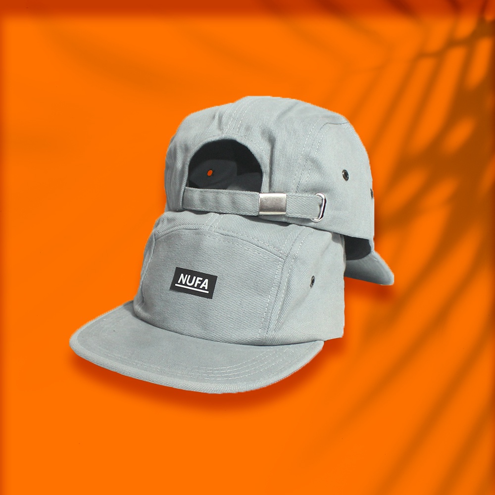 Topi distro original  Topi 5 panel  NUFA distro original PREMIUM pria cowok cewek wanita murah terla