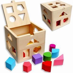 children's cardboard building blocks