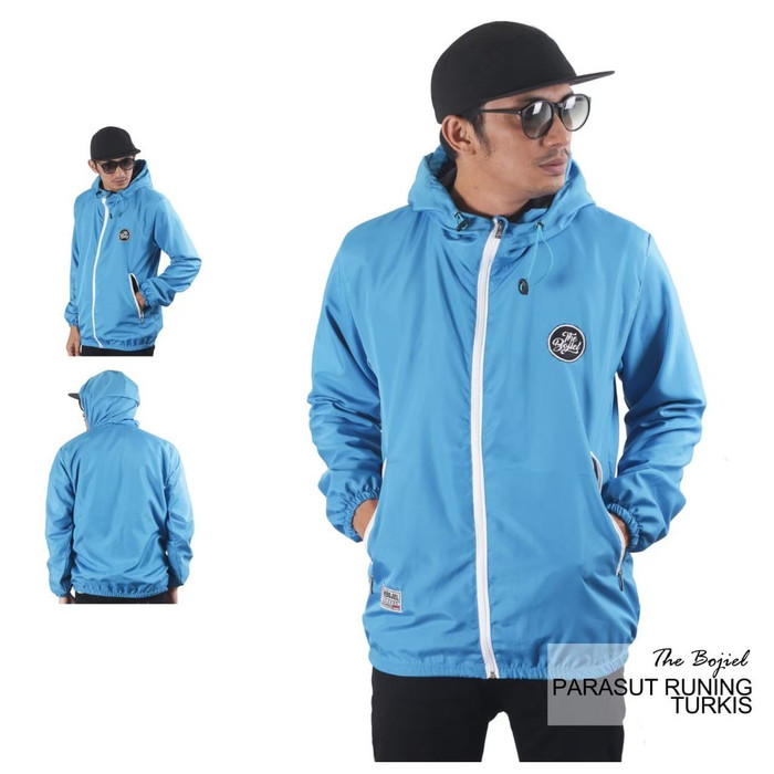 JAKET WATERPROOF PRIA OUTDOOR GUNUNG TASLAN , M
