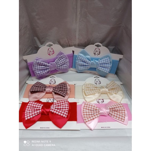 6 pcs bandana rambut bayi