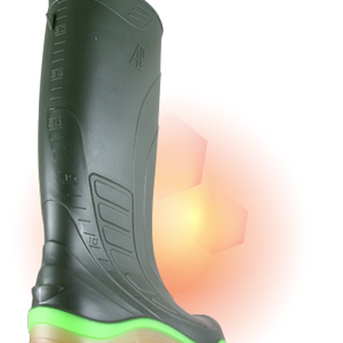 AP Boots 2006 Triwarna Centimeter - Sepatu Boot Karet Hijau Tinggi