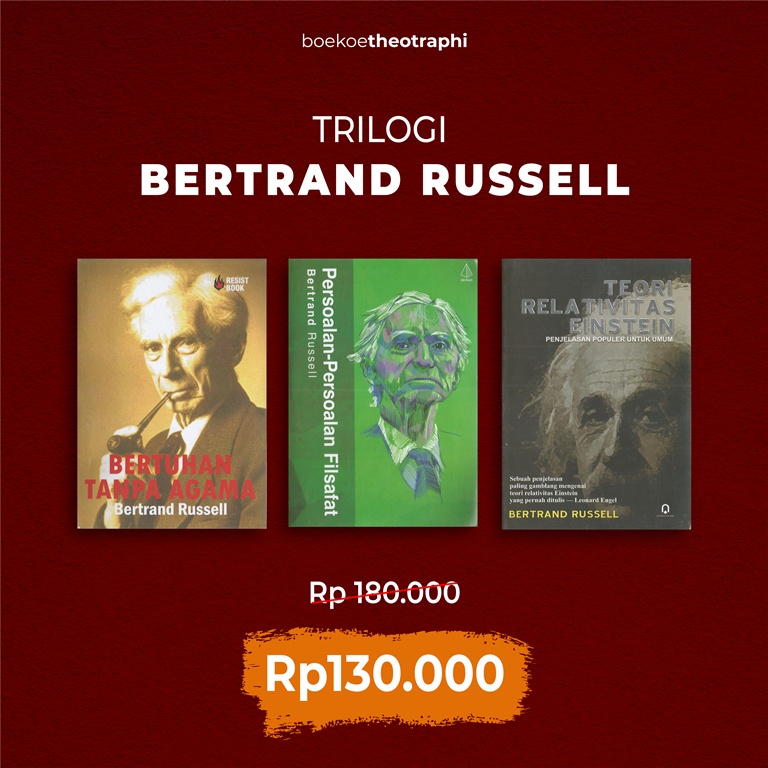 Jual Paket Buku Trilogi Dan Tetralogi Bertrand Russell Shopee Indonesia