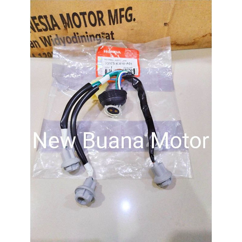 Fiting Lampu Depan Revo Absolute 110