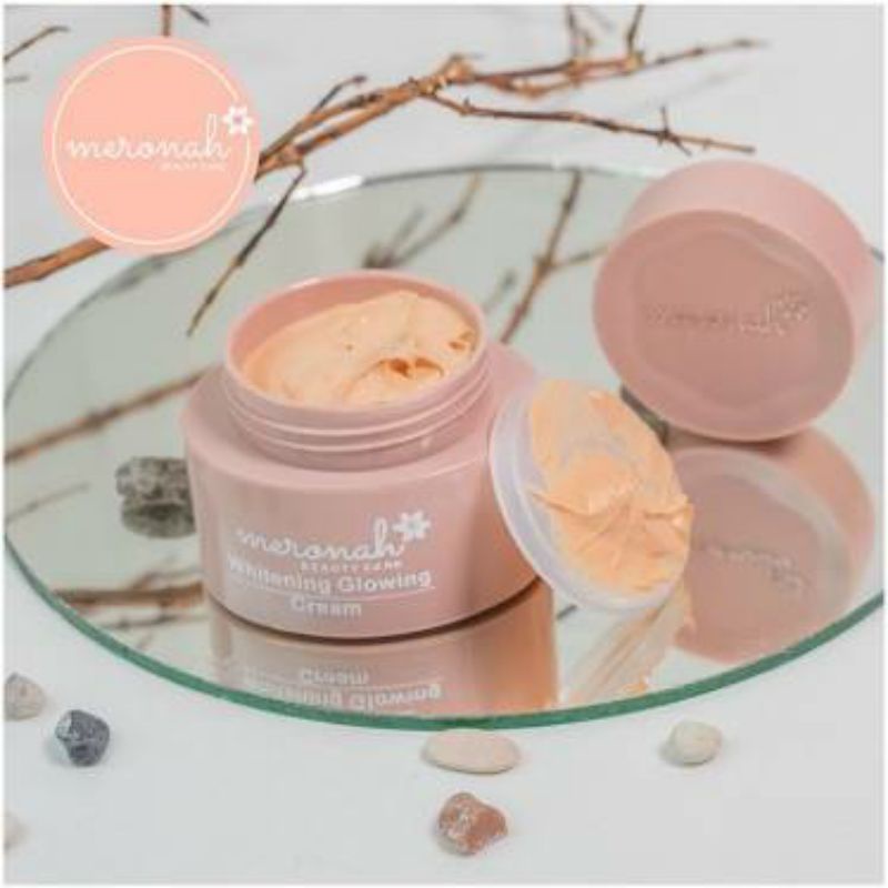 [READY SIAP KIRIM] MERONAH WHITENING GLOWING CREAM / CREAM MALAM GLOWING MERONAH