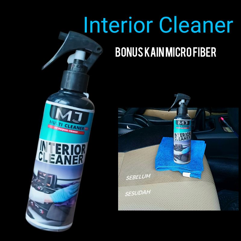 Pembersih mobil interior MJ 250 mili/jok kulit/plafonmobil/dasbor